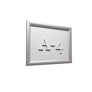 ПРОФИ-02.А4.Al Клик-рамка для информации алюминиевая 25мм цена 480 ₽ ПРОФИ-02.А4.Al Клик-рамка для информации алюминиевая 25мм