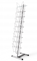 К010-А3 Стойка для буклетов БЕЛАЯ для газет и журналов формат А3