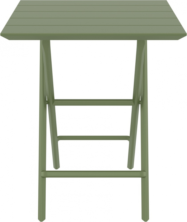 Стол пластиковый складной Helen Folding Table 60 оливковый