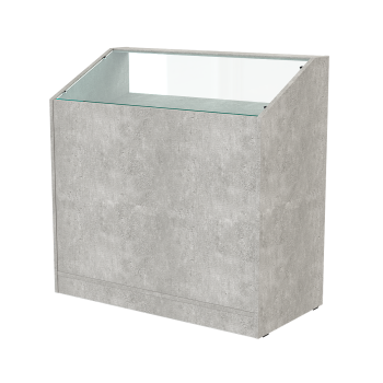 Прилавок для бутылок "ТАНДЕМ" №2 (900мм), Метрополитан Грей