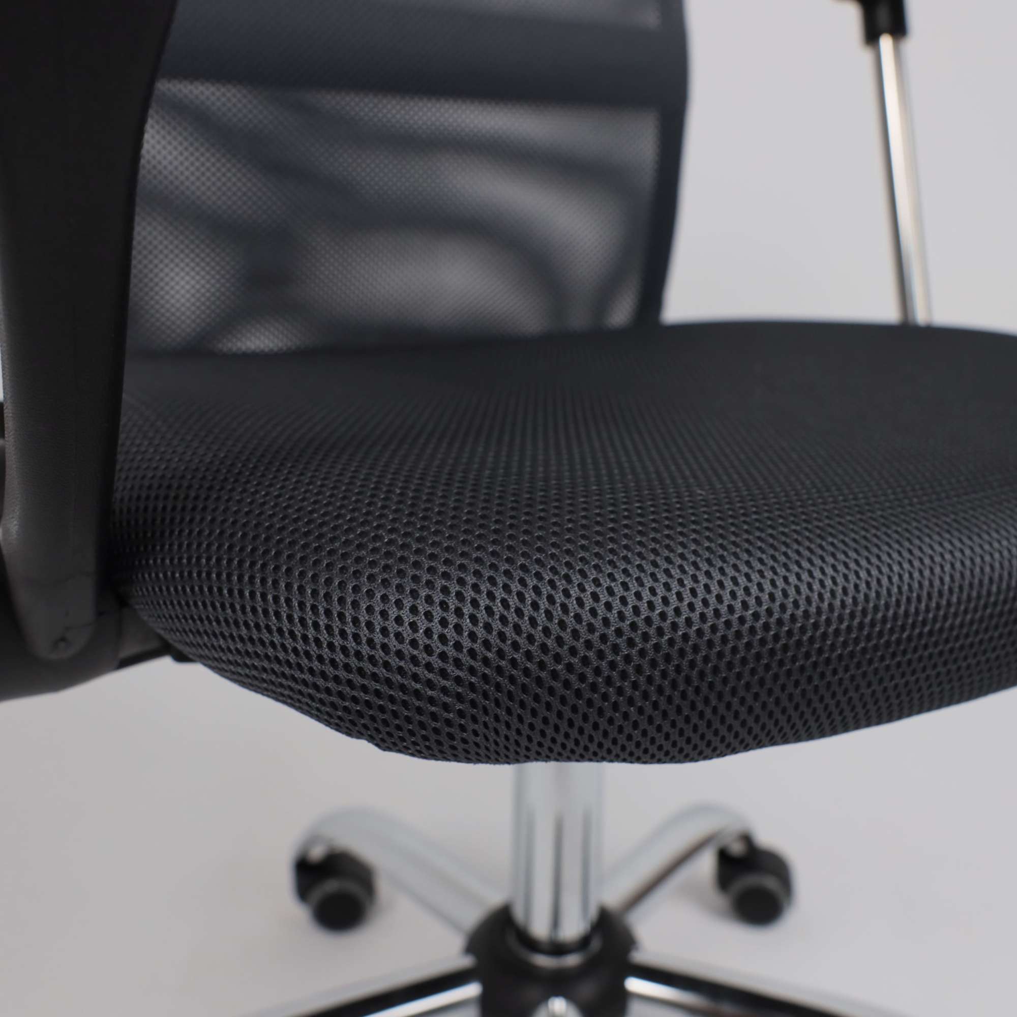 Кресло рабочее ARIA, LIGHT, ECO/сетка, серый+сетка-серая