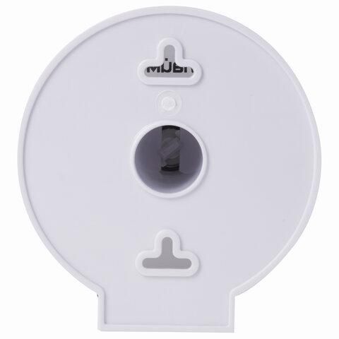 Диспенсер для туалетной бумаги в стандартных рулонах, КРУГЛЫЙ, тонированный серый, ЛАЙМА, 605046