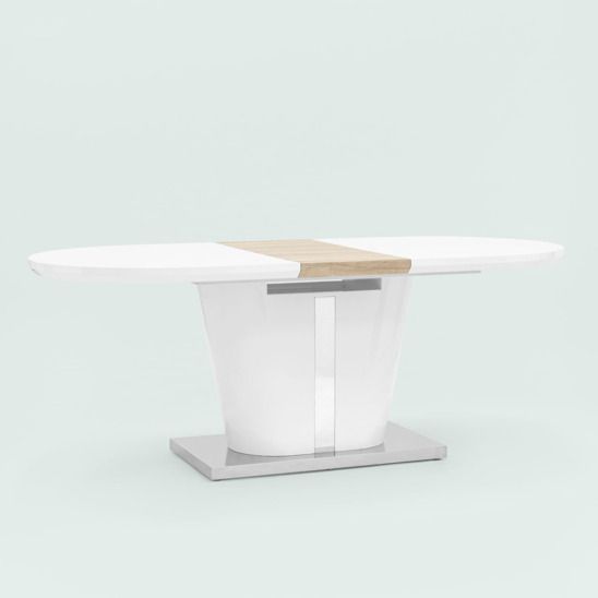 Стол обеденный Мулен белый