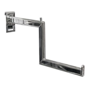 MS 034 \ Кронштейн ступенчатый на торговую решетку (сетку)