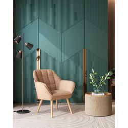 Пуф-столик с ящиком Хюгге L рогожка бежевый