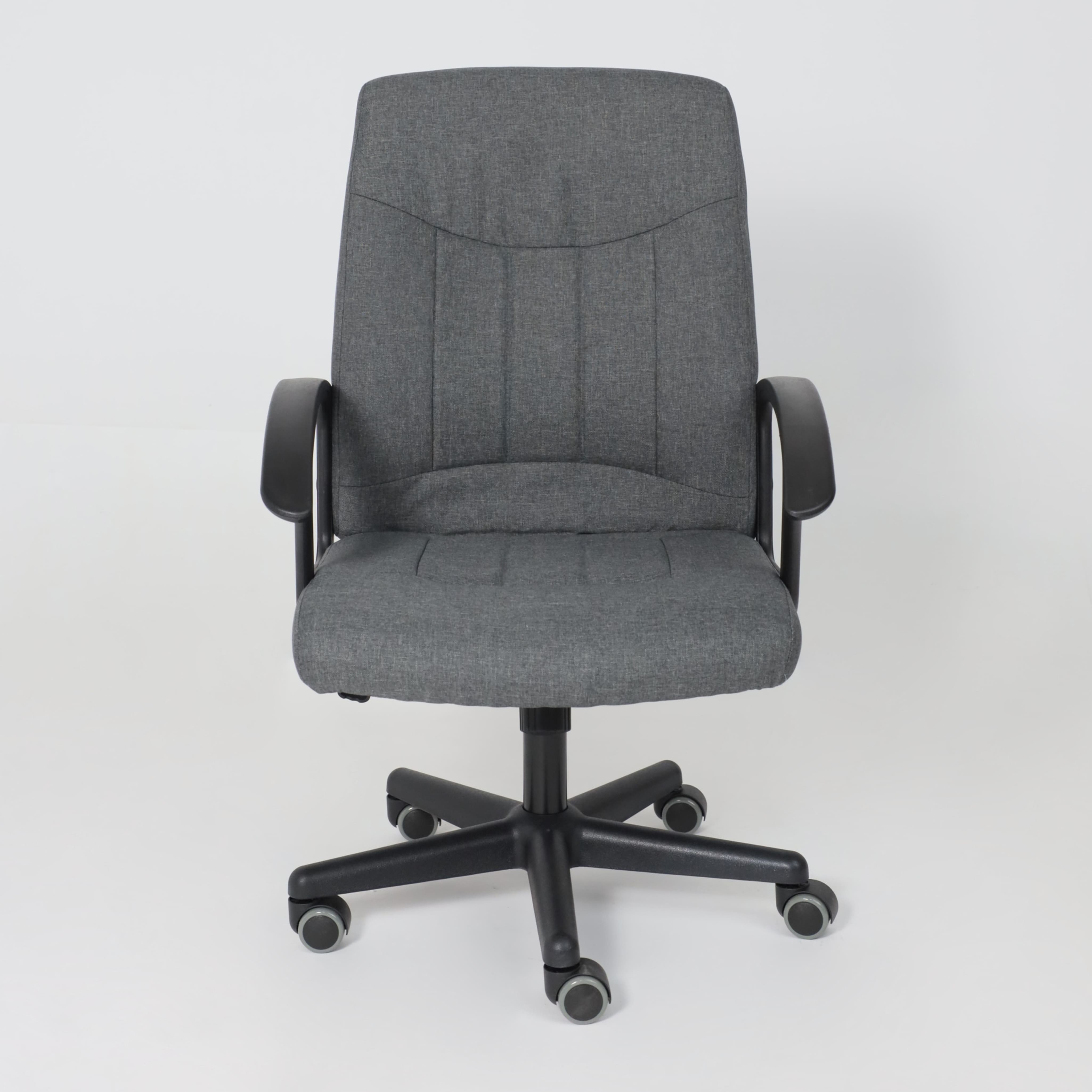 Кресло поворотное Polo, серый, ткань