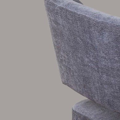 Кресло Molly, ткань серый