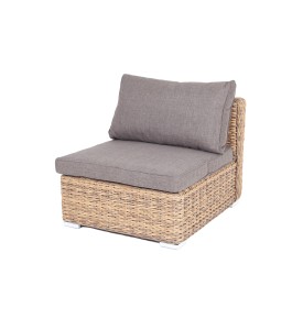 "Лунго" модуль диванный прямой с подушками