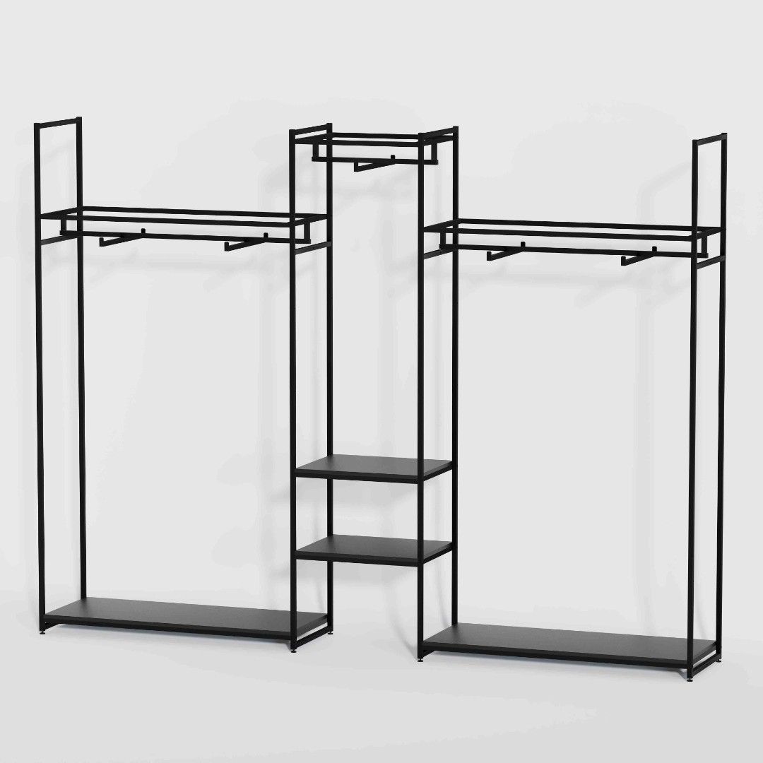 Стеллаж Лофт для одежды К-2206