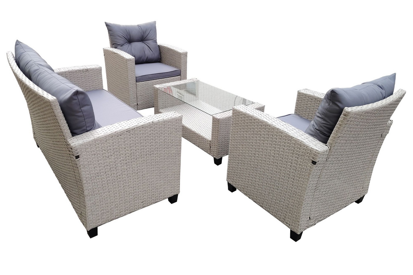 "Филадельфия" лаунж-зона из искусственного ротанга