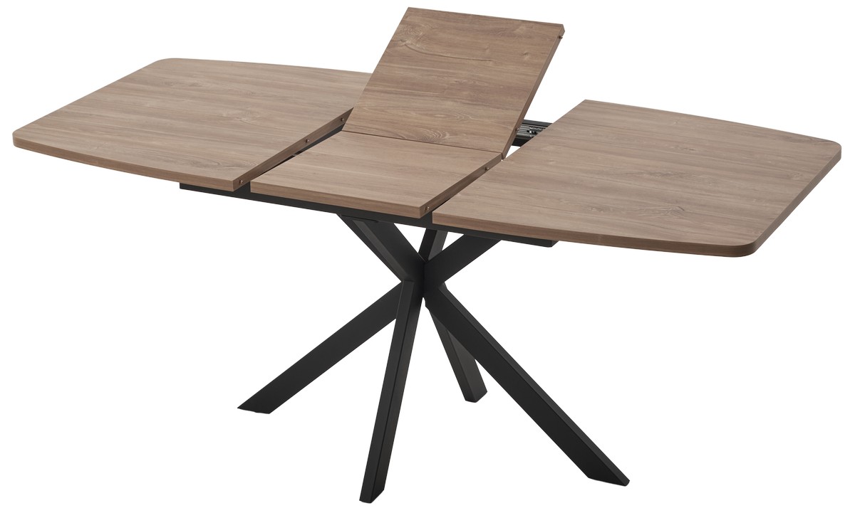 Стол АРИЗОНА 130 ДУБ КУНЕО / Черный каркас