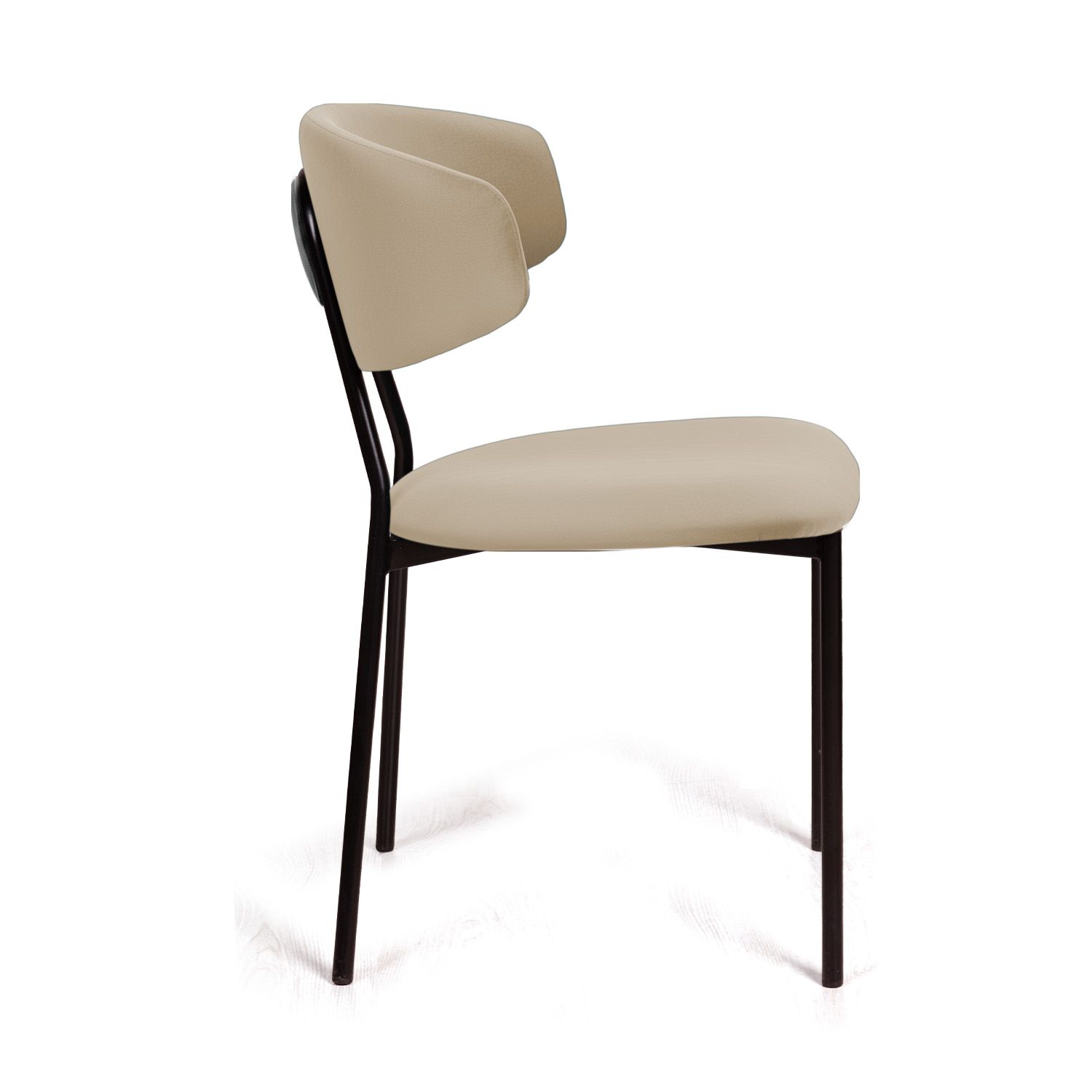 Стул Брэд, бархат бежевый 5