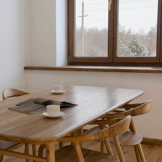 Cтол Нарвик дуб, тон натуральный