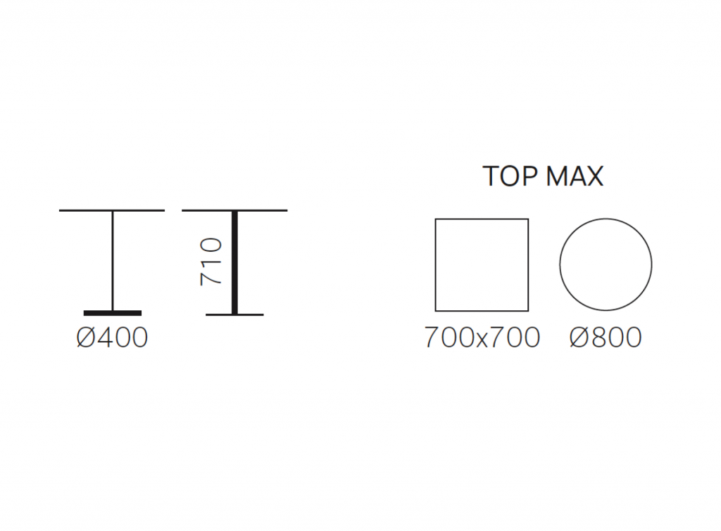 Стол пластиковый обеденный Ikon песочный