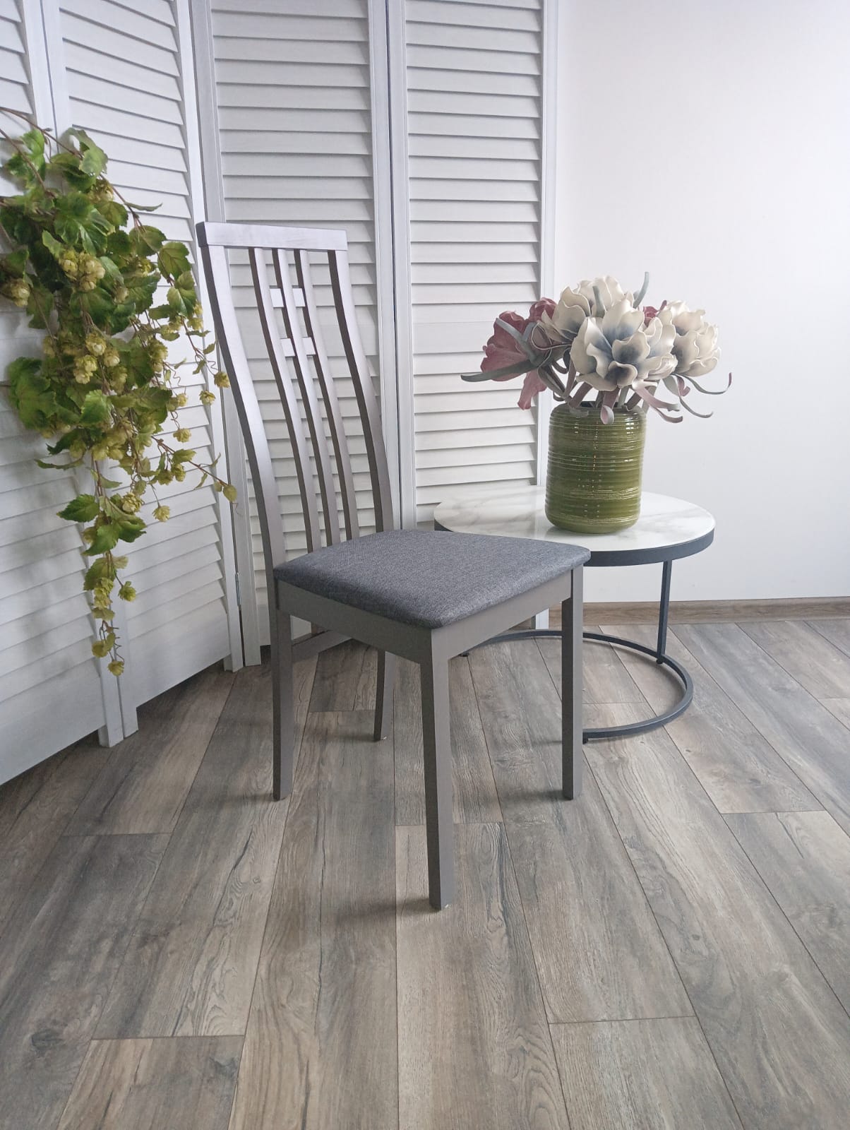 Стул СB-2482YBH серый каркас / серый FS013