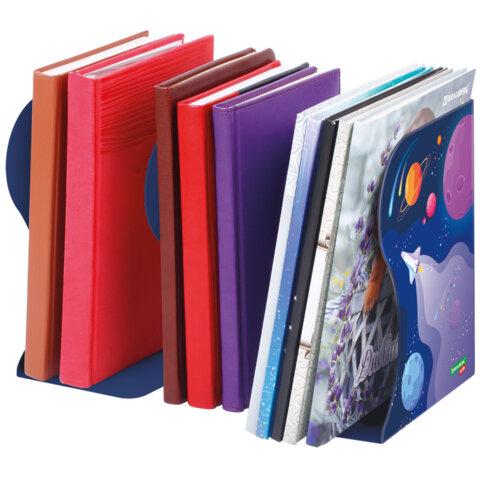 Подставка-держатель для книг и учебников BRAUBERG KIDS "Adventure" раздвижная, металлическая, 238065