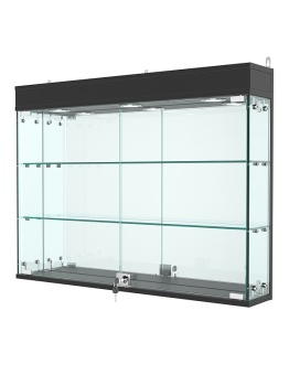 Витрина "АТРИУМ" настенная №3А-5, Черный