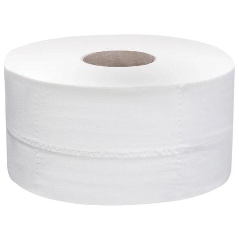 Бумага туалетная 170 м, FOCUS (Система Т2) 2-слойная, цвет белый, КОМПЛЕКТ 12 рулонов, 5036904