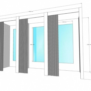 Примерочная кабина 3-секции для ПВЗ и магазина цена 32 200 ₽ Примерочная кабина 3-секции для ПВЗ и магазина