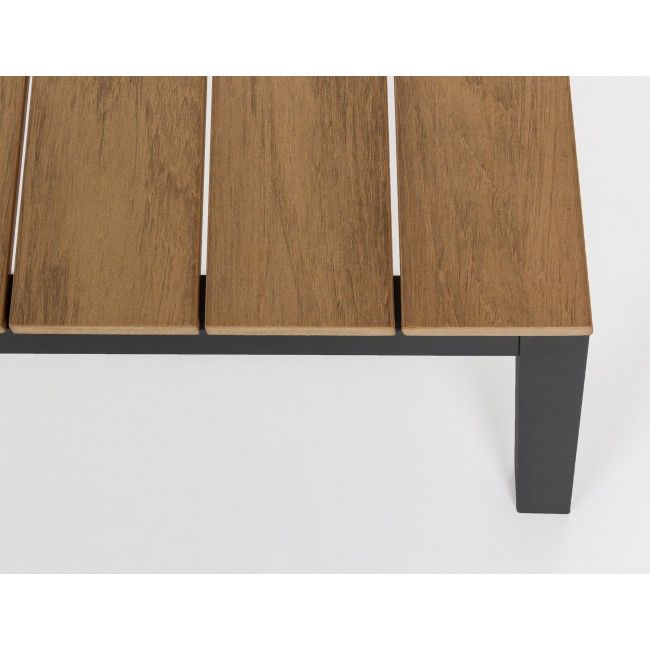 Комплект металлической лаунж мебели Elias антрацит, серый