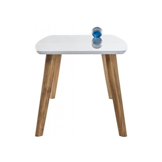 Стол Серсея дуб монтана / белый