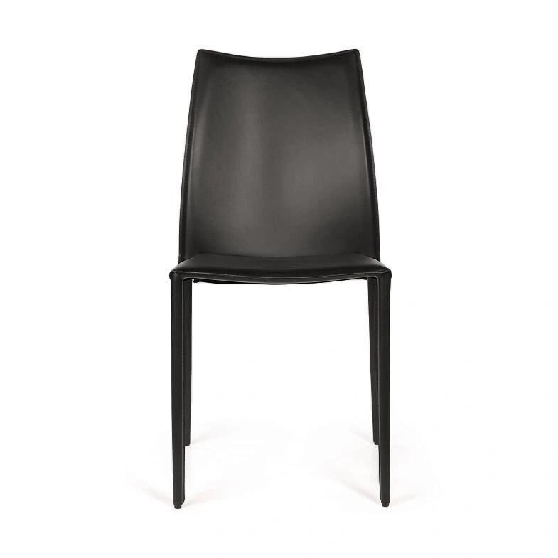 Стул Рольф, кожа черный