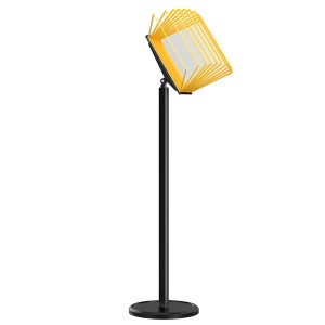 МАЧТА-03.А4.Bk/Ye Демосистема напольная черная 10 желтых панелей А4