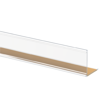 Ценникодержатель ME32 прозрачный, 1000 мм, скотч TTP9