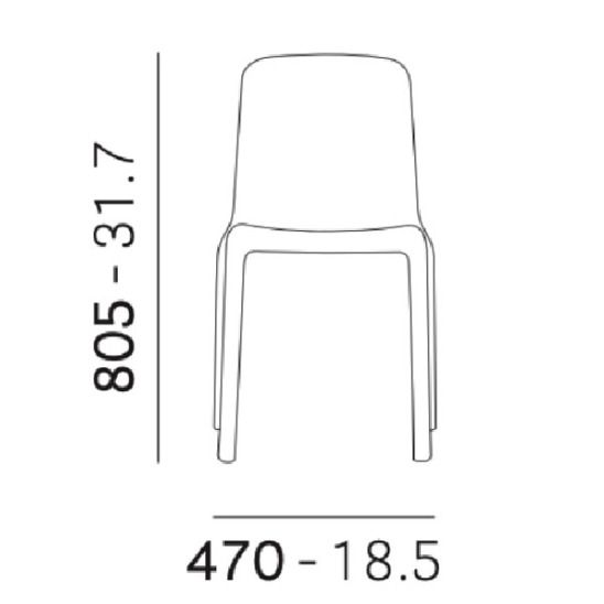 Кресло пластиковое Сауайо, бежевый