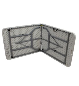 Стол-книжка пластиковый разборный белый