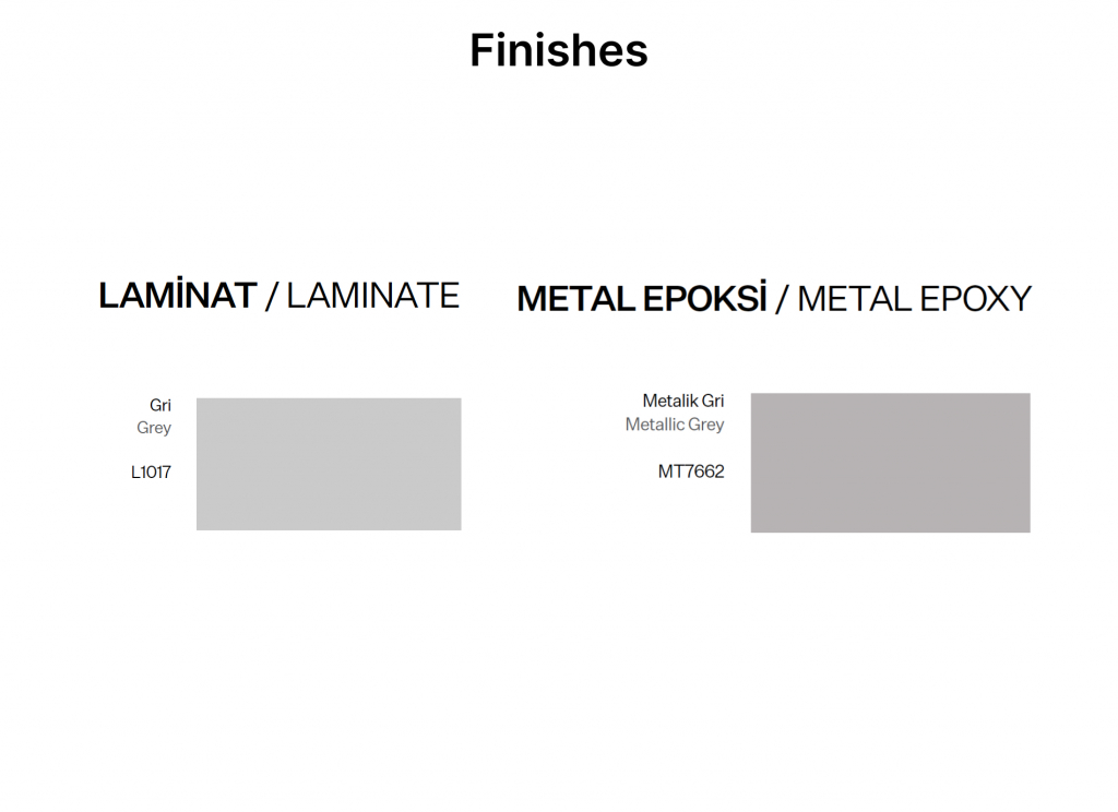 Стол барный металлический Kilig белый, серый