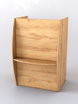 Прилавок под кассу "СЭНДИ" №2, Дуб Золотистый U1148