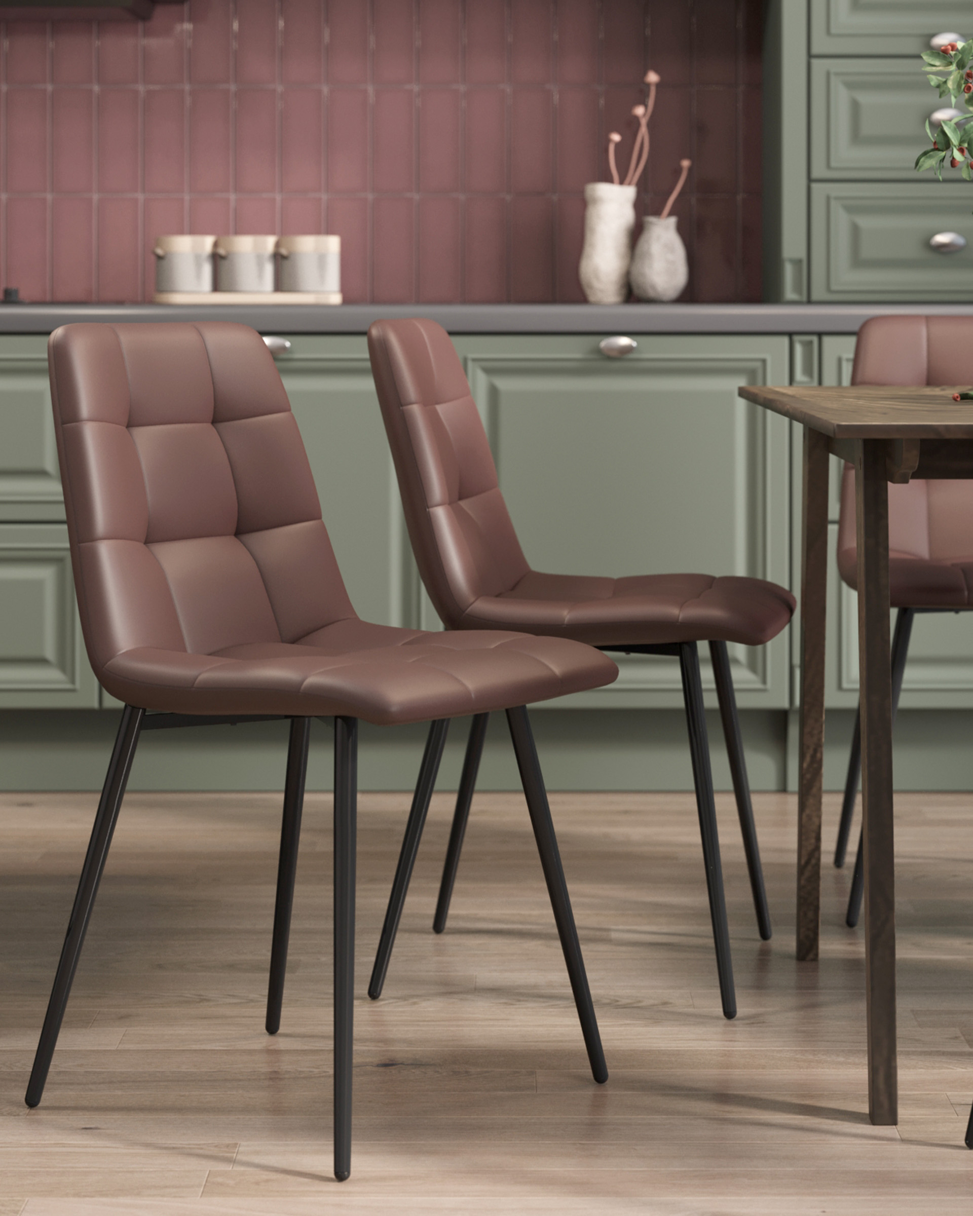 Стул Одди NEW экокожа шоколадный