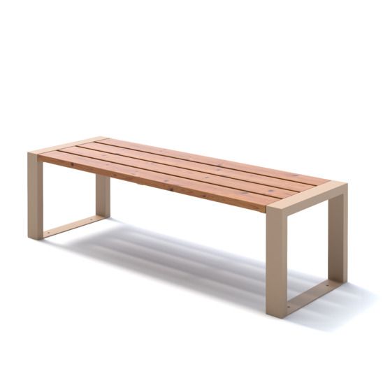 Скамейка парковая «Forest» 2000 латте