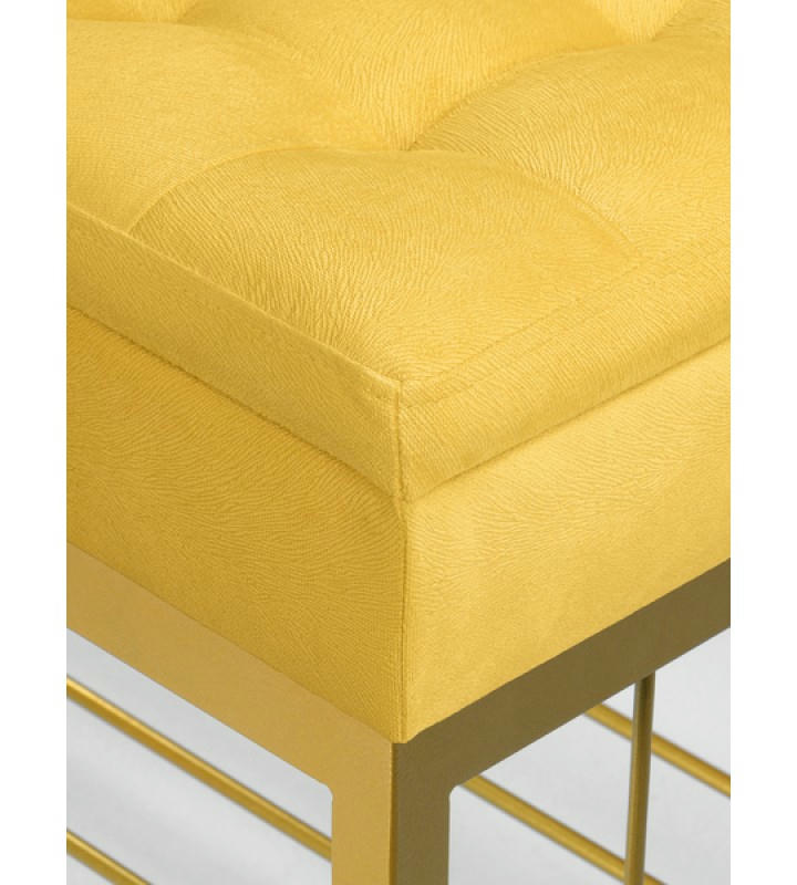 Банкетка Н-76 (золото/желтый)