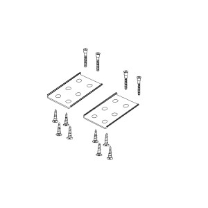 Крепления для экранов к столам из ЛДСП SB-251 (512251) Сентида - Sentida (Восприятие)