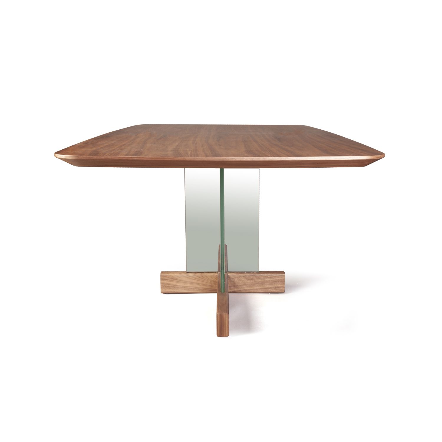 Стол обеденный Ghost 200, столешница орех