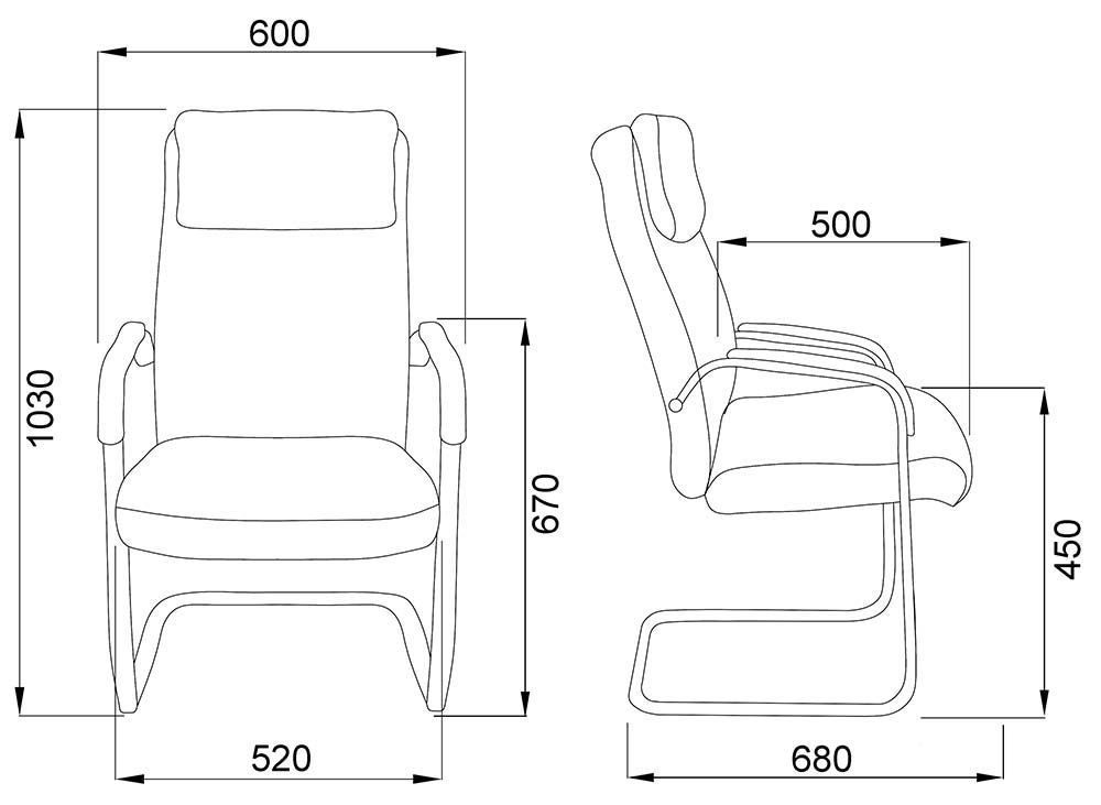 Стул барный Lima, кремовый, экокожа