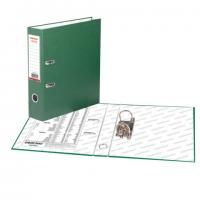 Папка-регистратор ОФИСМАГ с арочным механизмом, покрытие из ПВХ, 75 мм, зеленая, 225751