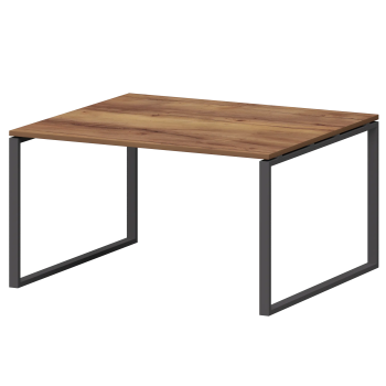 Стол переговорный на металлокаркасе Смарт СМСП-О-18.123.Пр25 Таксония/Антрацит