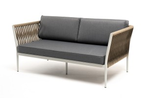 "Касабланка" диван 2-местный плетеный из роупа