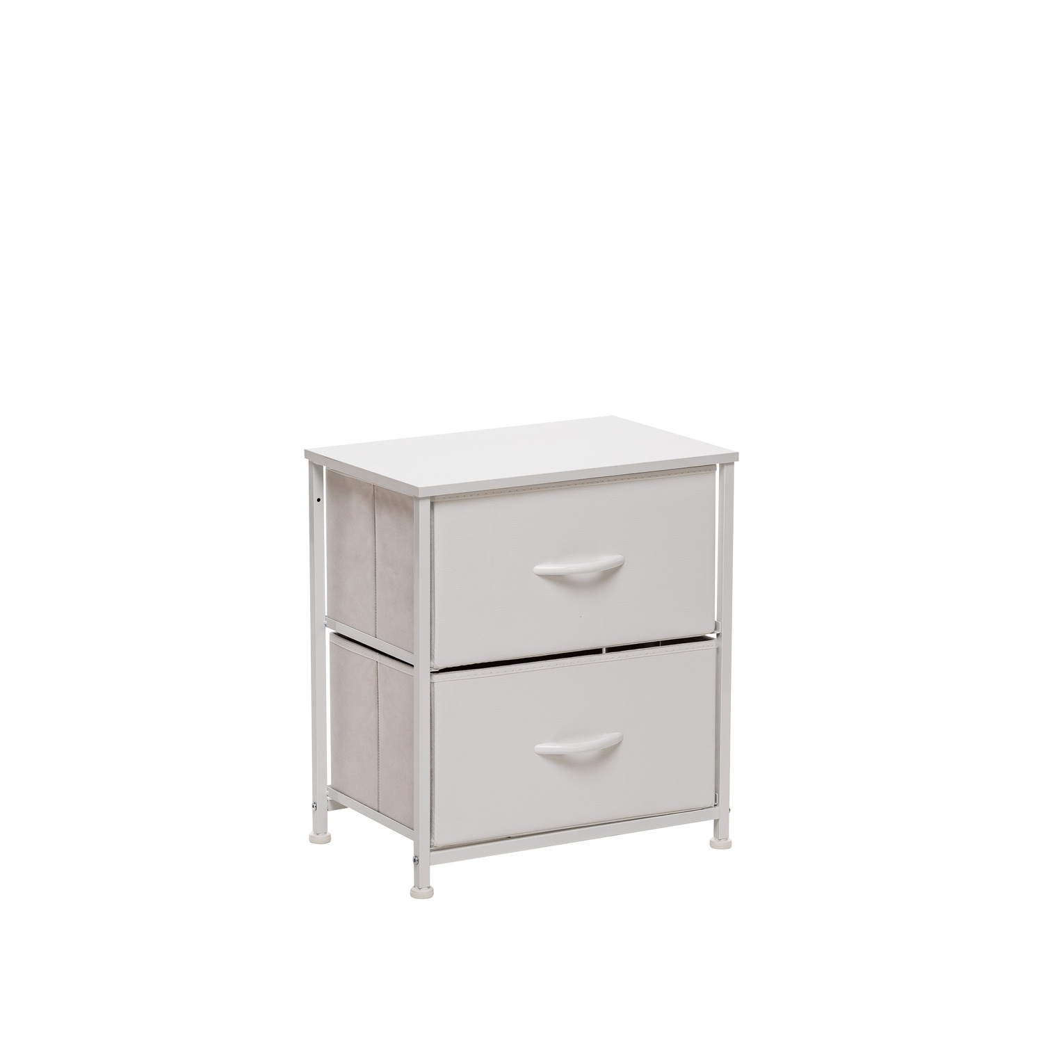 Комод Leset Линкс 2 ящ., Каркас Белый, ящики Белые цвет Белый