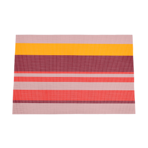 Подставка сервировочная OTTO, прямоугольная, розовый+желтый, 45*30см