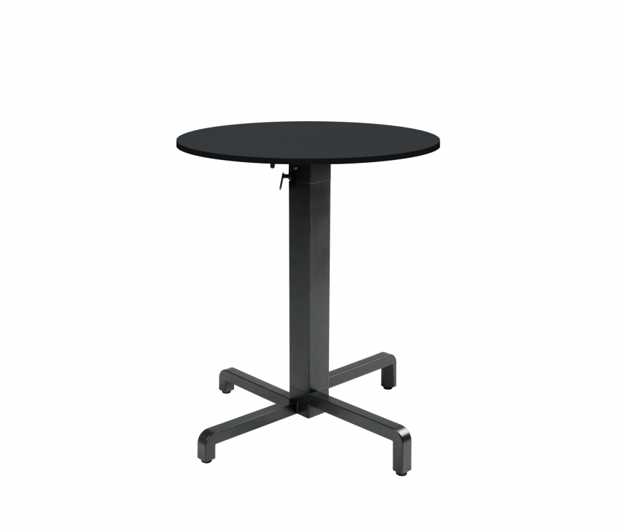 Подстолье металлическое складное Ibisco антрацит