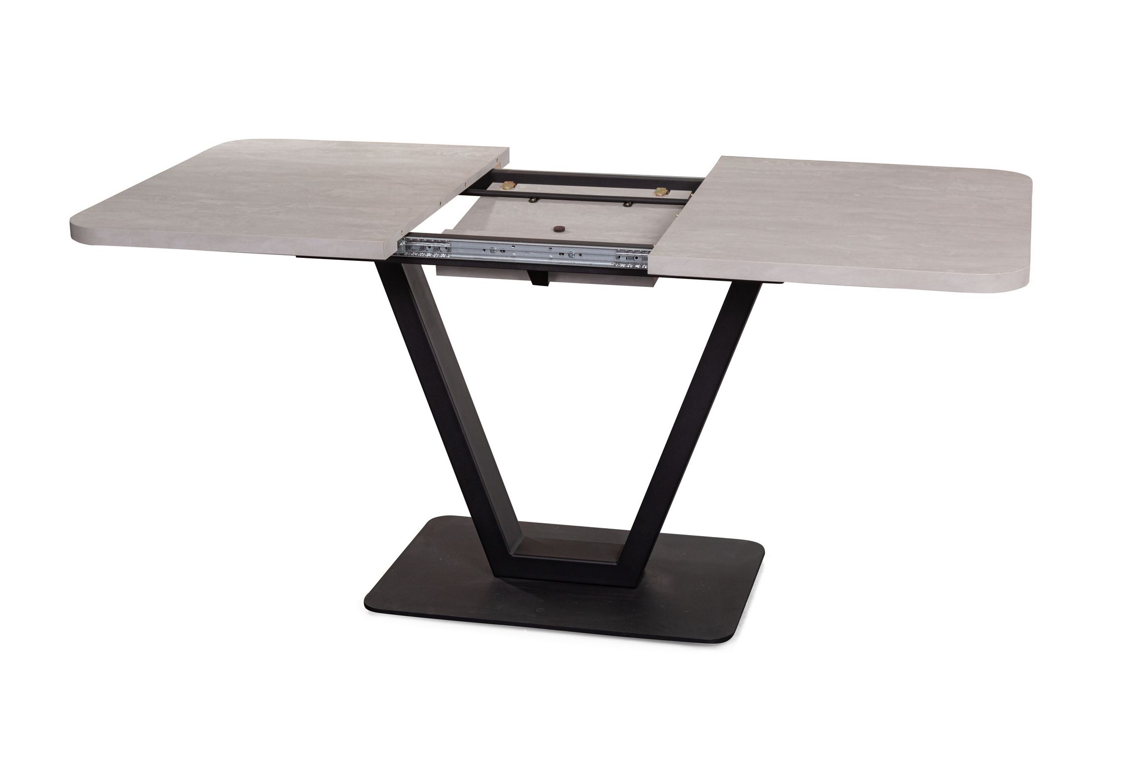 Стол Forward раздвижной (120+40) цемент светлый