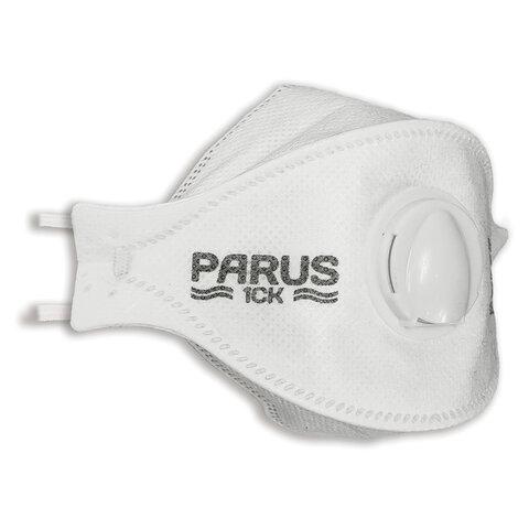 Респиратор противоаэрозольный, базовый класс защиты FFP1, с клапаном, PARUS 1СК, 1222202