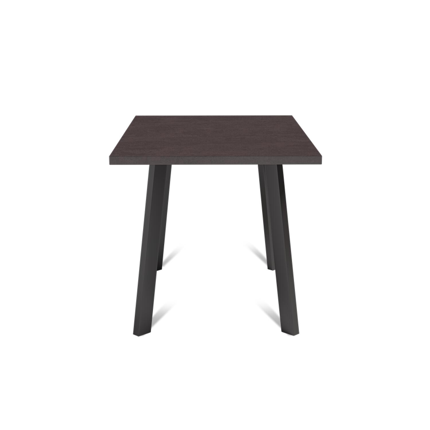 Стол Тео раскладной (120+40), камень темный