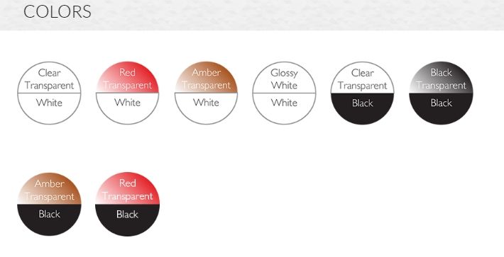 Стул пластиковый Mone белый, янтарный