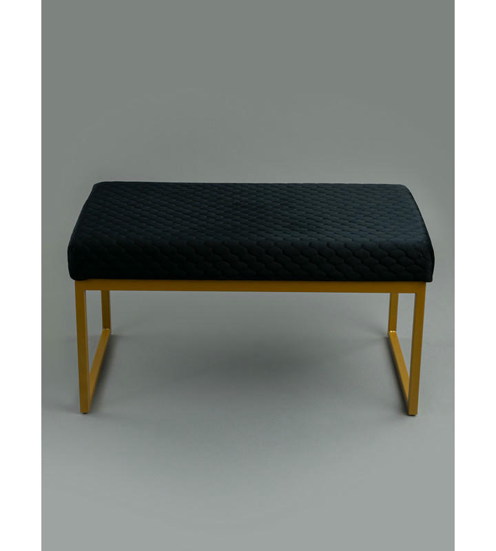 Банкетка Марсей 76-44 (черный/золото)