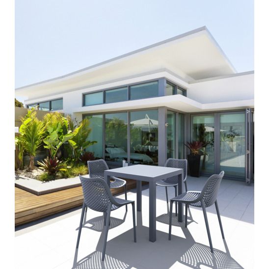 Стул пластиковый Air, серый